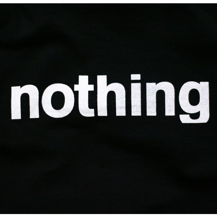 nothing records ナッシング・レコード 「インダストリアル　エレクトロニカ　オルタナ　バンド」 スウェット パーカー 「裏起毛」　 hoodie-nothing-logo | oguoy/Destroy it Create it Share it powered by BASE