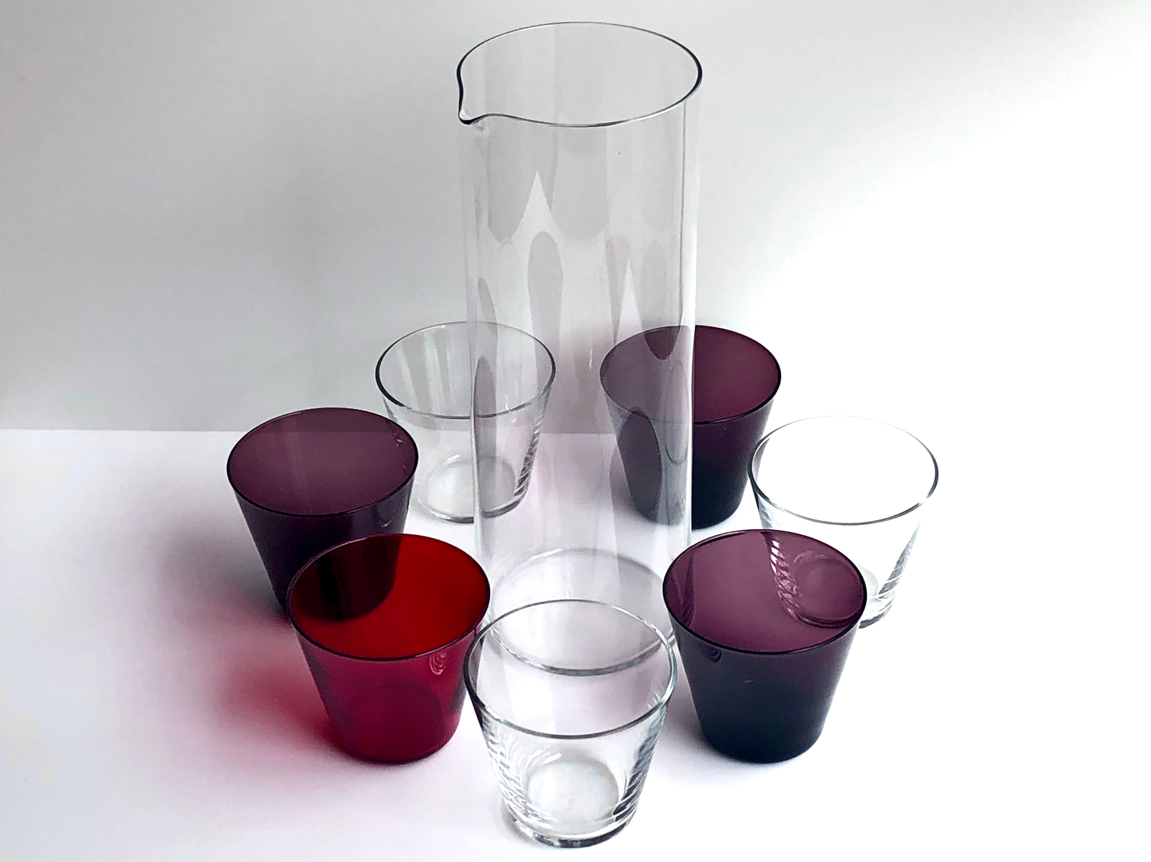 【nuutajarvi】Kaj Franck PITCHER 1609 and tumbler 2744（S