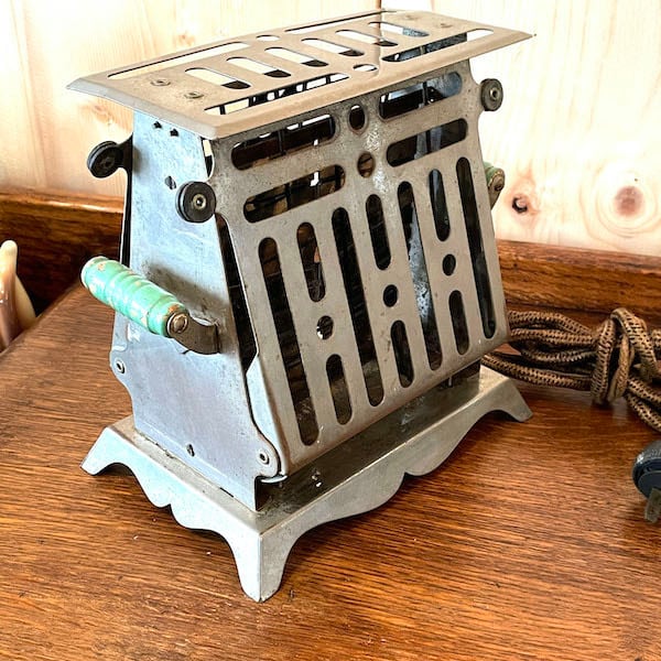 【レア】アメリカアンティーク トースター キッチングッズ レトロ ビンテージ品 家具と雑貨のリサイクルショップ OSMWORKS