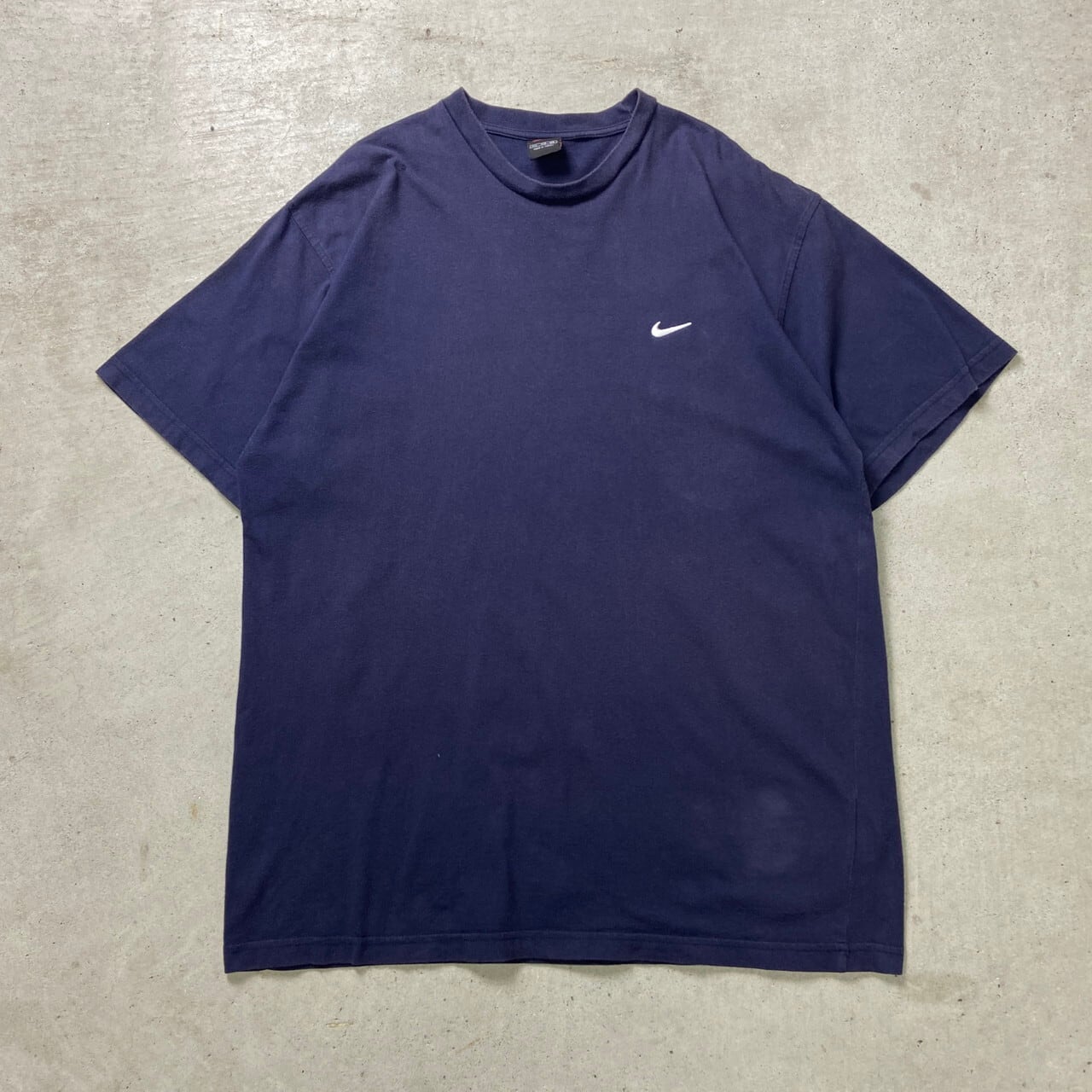 90年代 NIKE ナイキ スウォッシュ ワンポイントロゴ刺繍 Tシャツ