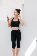 Halter Neck Gathered Back Bra Top【4 colors】