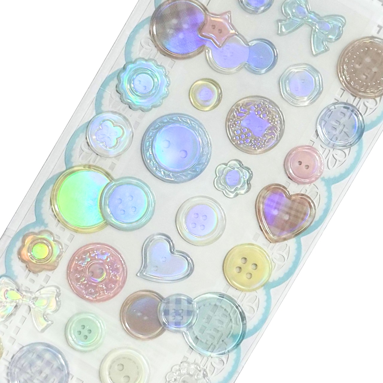 シェリーボタンステッカー　パステル - 2
