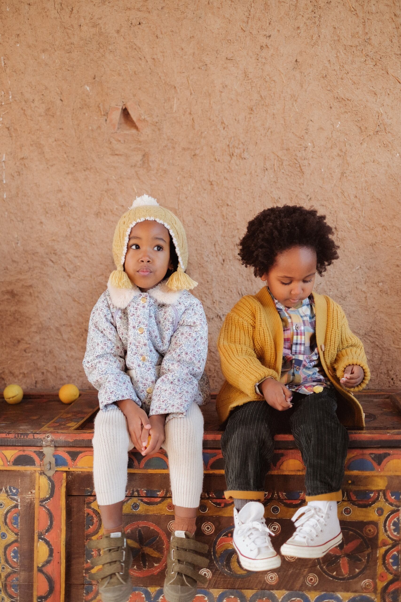 ラストT2》Louise Misha / Isoline Beanie - Honey | aalto koti