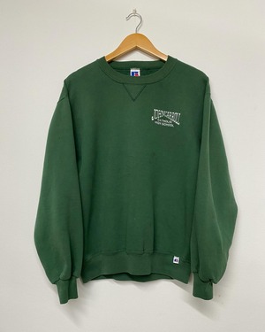 80-90sRussellAthletic Souvenir Embroidery Crewneck Sweater/L