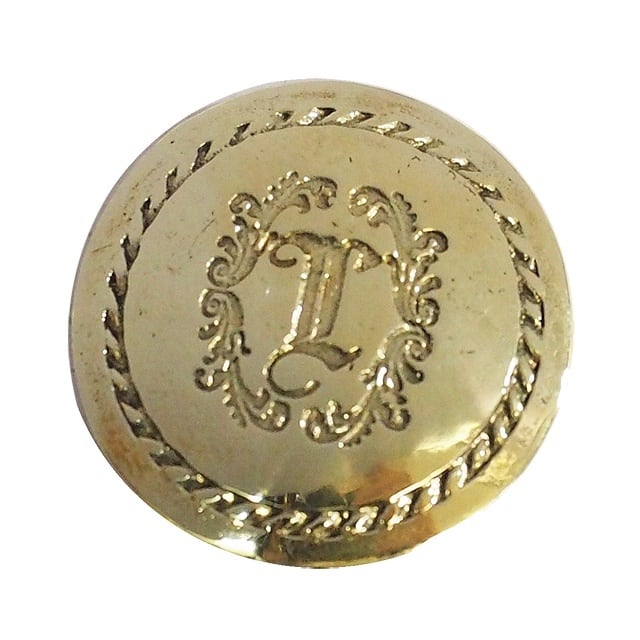 LIBERTAS Concho Marker Brass Type (ゴルフボールマーカー)
