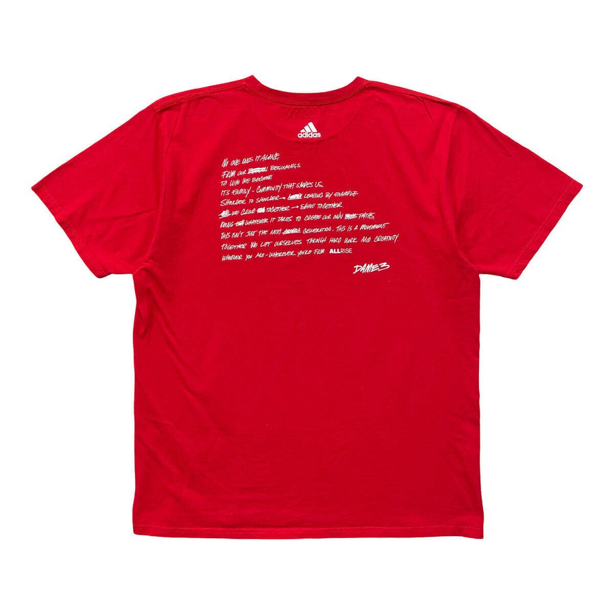 USA 古着 adidas アディダス NBA デイミアン・リラード DAME3 クルー