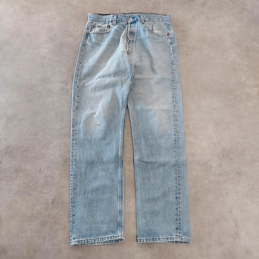 リーバイス501 Levis W34 青 古着 90s USA製 22621
