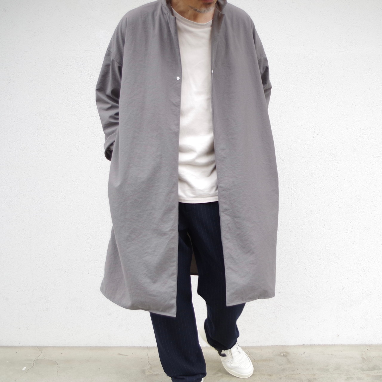 MUYA Livery coat tailored collar