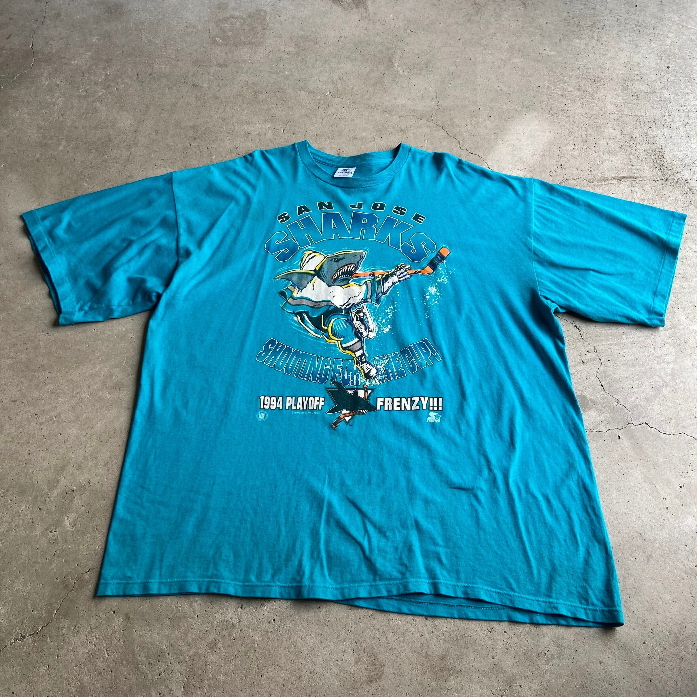 ビッグサイズ USA製 90年代 NHL SAN JOSE SHARKS チーム プリント T