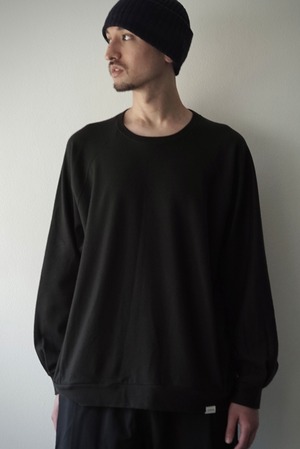 Super140s Washable Wool MW_Jersey / Wool Sweat ver2026 (EBONY)