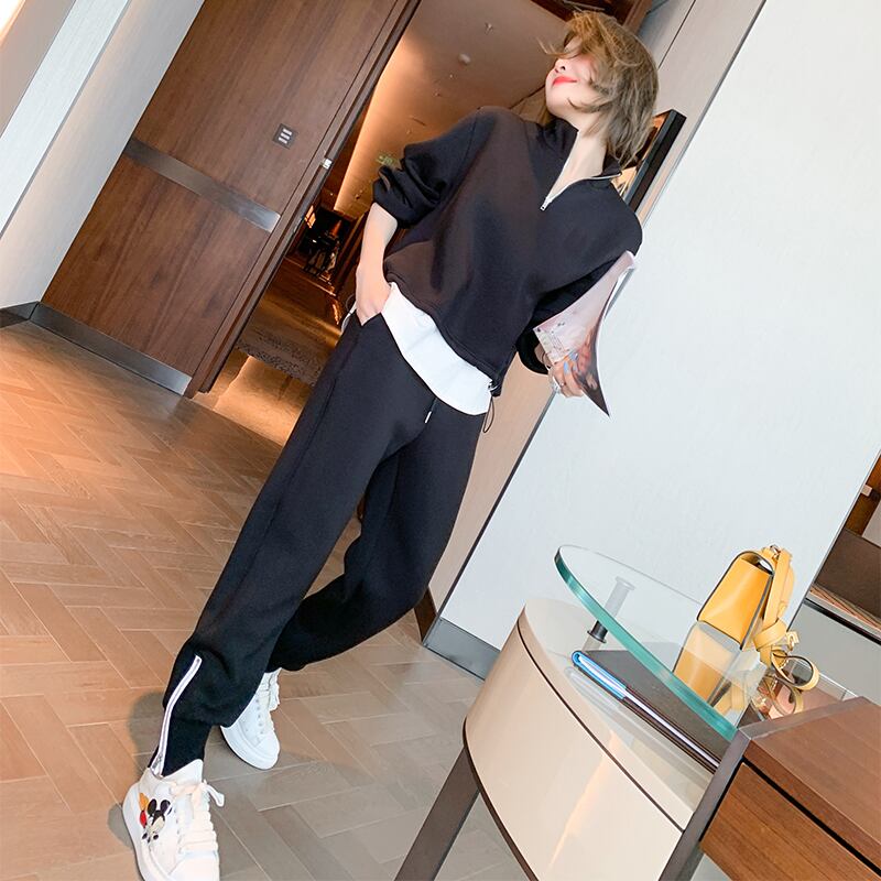 ツーピース スウェット トップス ウェストパンツ セット MIUCO63714762474