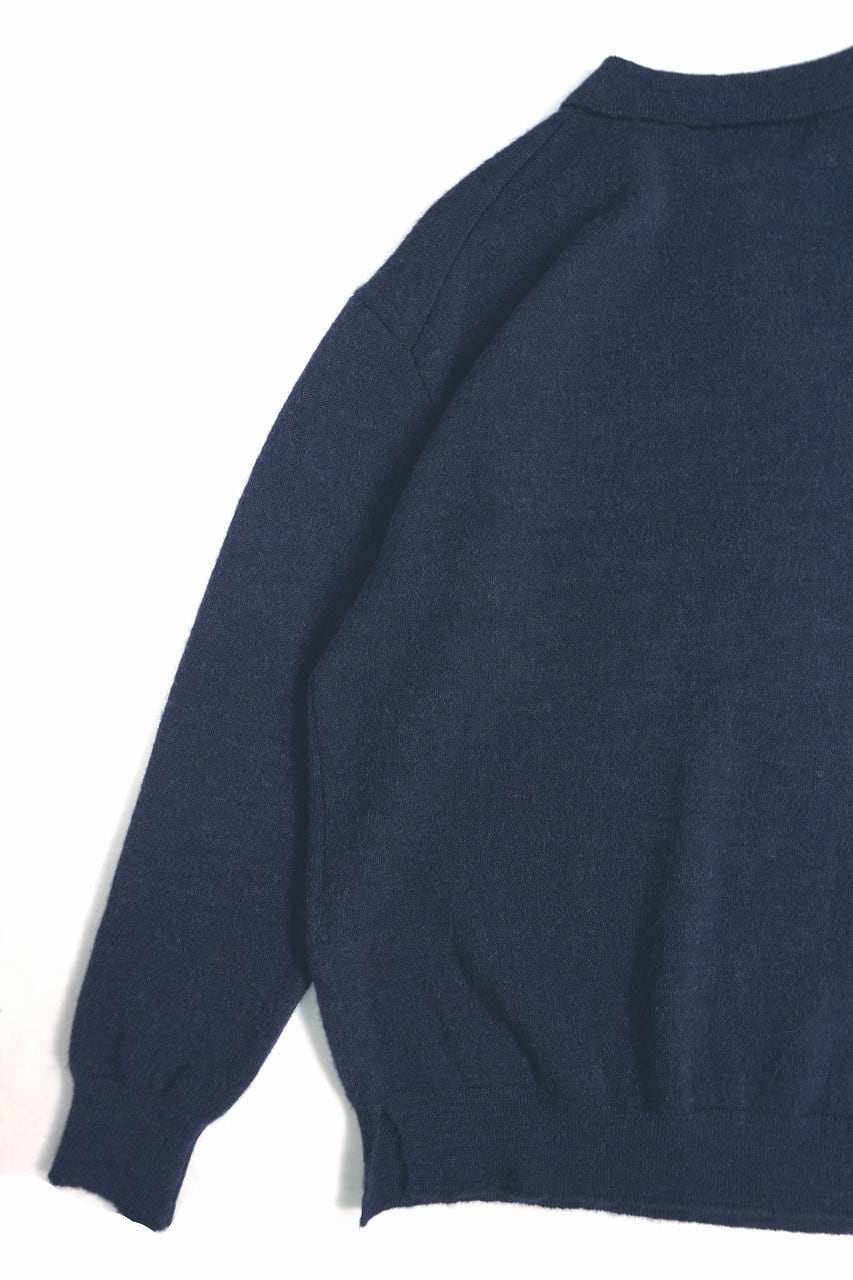 Alpaca Wool Smooth Knitted Polo