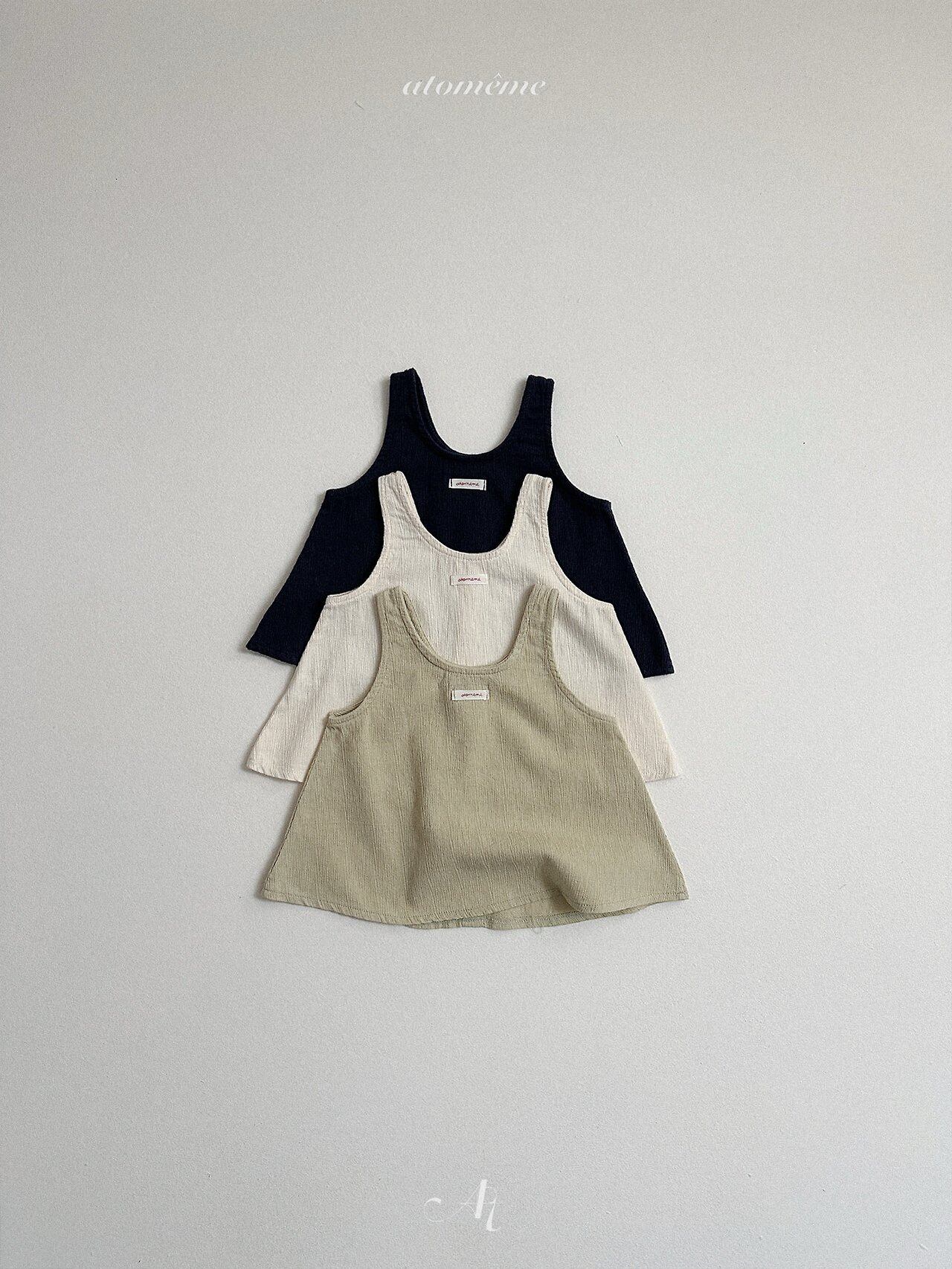 〘予約〙atomeme / Ritz Sleeveless Blouse