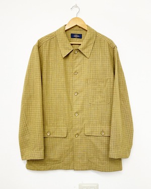90sUNICEN Plaid Pattern Coveralls Jacket/L