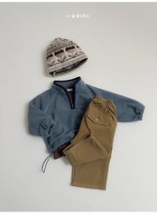 〖取寄〗韓国子供服 / 26winter / minirobe / ボタンピーチパンツ / キッズ *S~XL*