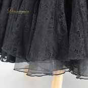 社交ダンス 衣装 Chacott Dance Sport チャコット ダンススポーツ スカート レッスンウェア ブラック系 黒 日本製 花柄 レース 透け感 シースルー フレア 黒 真っ黒 華やか かわいい おしゃれ 上品 大人っぽい ダンス 練習 レッスン ダンス衣装 練習着 無地 シンプル