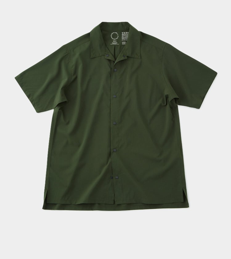 山と道　UL Short Sleeve Shirt Ｌlight Olive