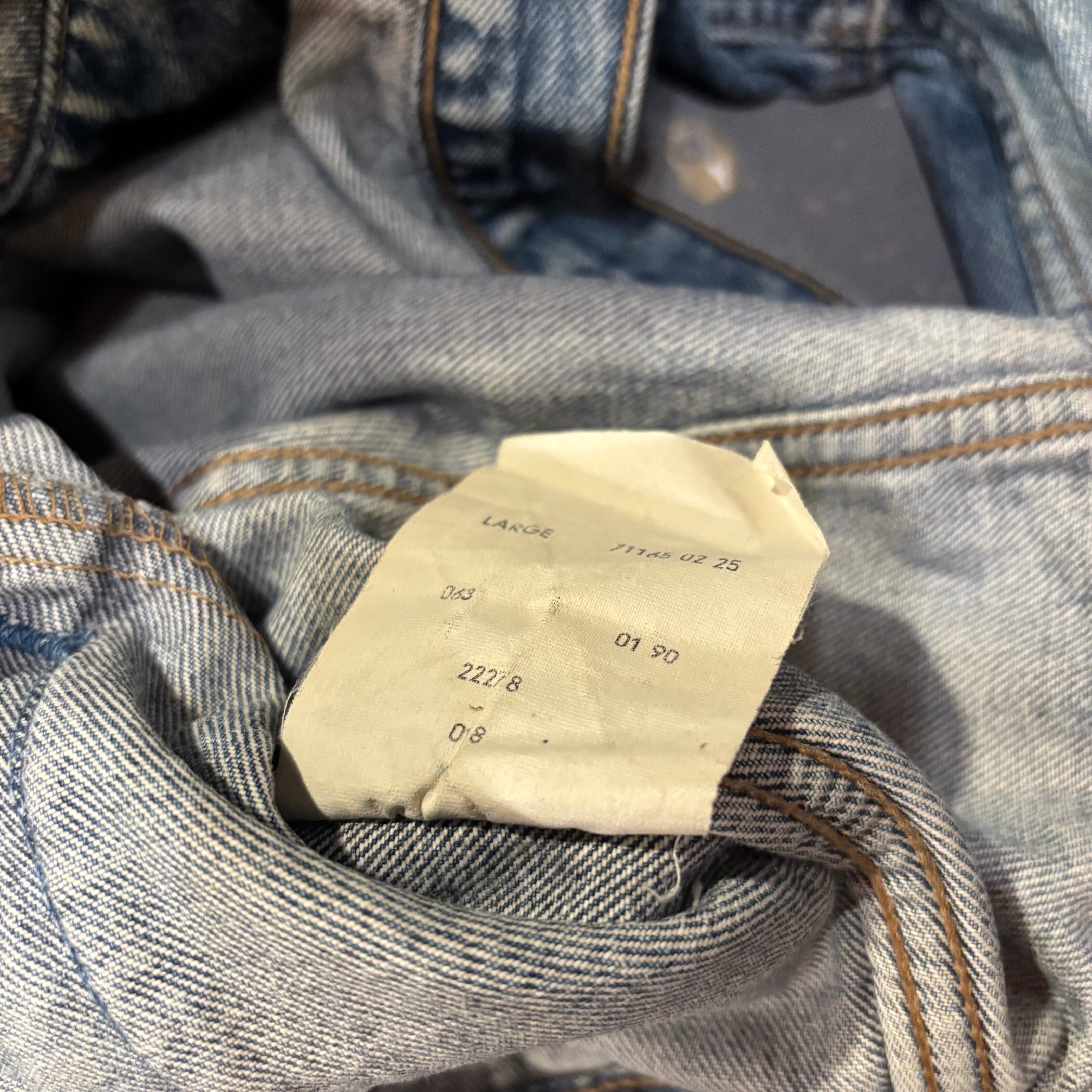 90s Euro Levis 71165-0225 Denim Trucker Jacket Tunisia製 | VOSTOK