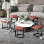 マジックキューブスツール 5 in 1  17カラー オレンジ ブルー イエロー スツール  コンビネーションスツール 椅子 イス 家庭用 レストラン リビングルーム 小型スツール ソファスツール 収納スツール ファッションソファスツール コーヒーテーブル ホーム 小さなスツール ロースツール リビング