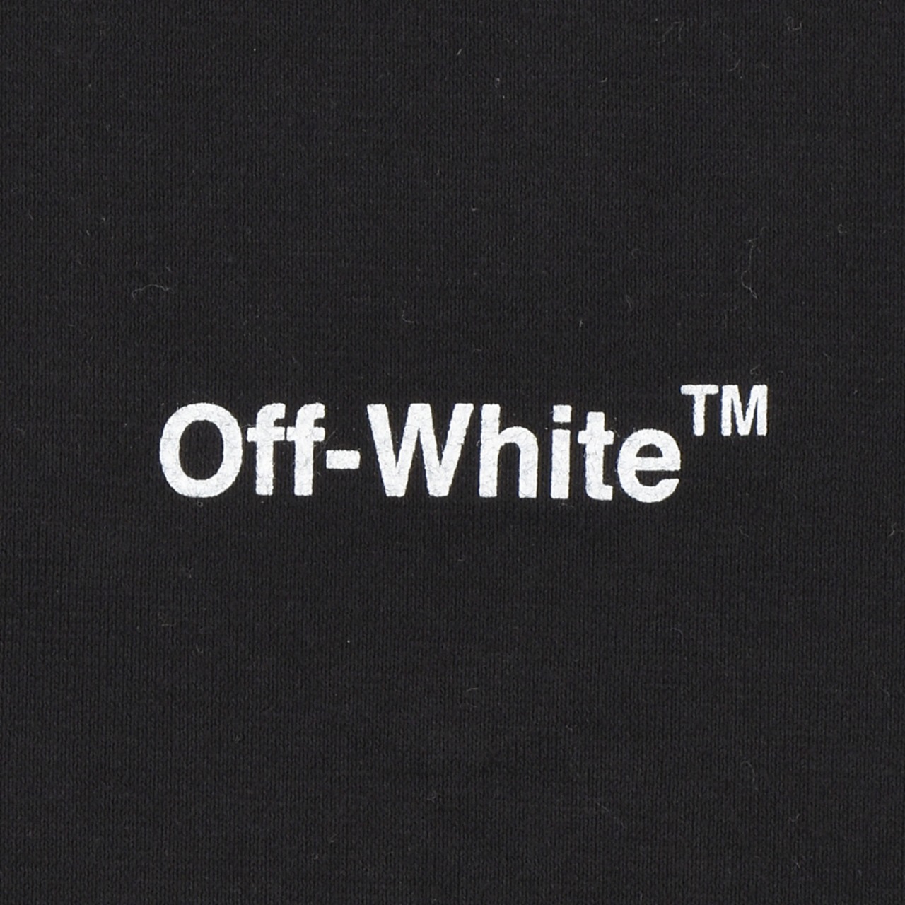 Off-White  DIAG REGULAR TEE BLACK WHITE (WOMEN) - 4