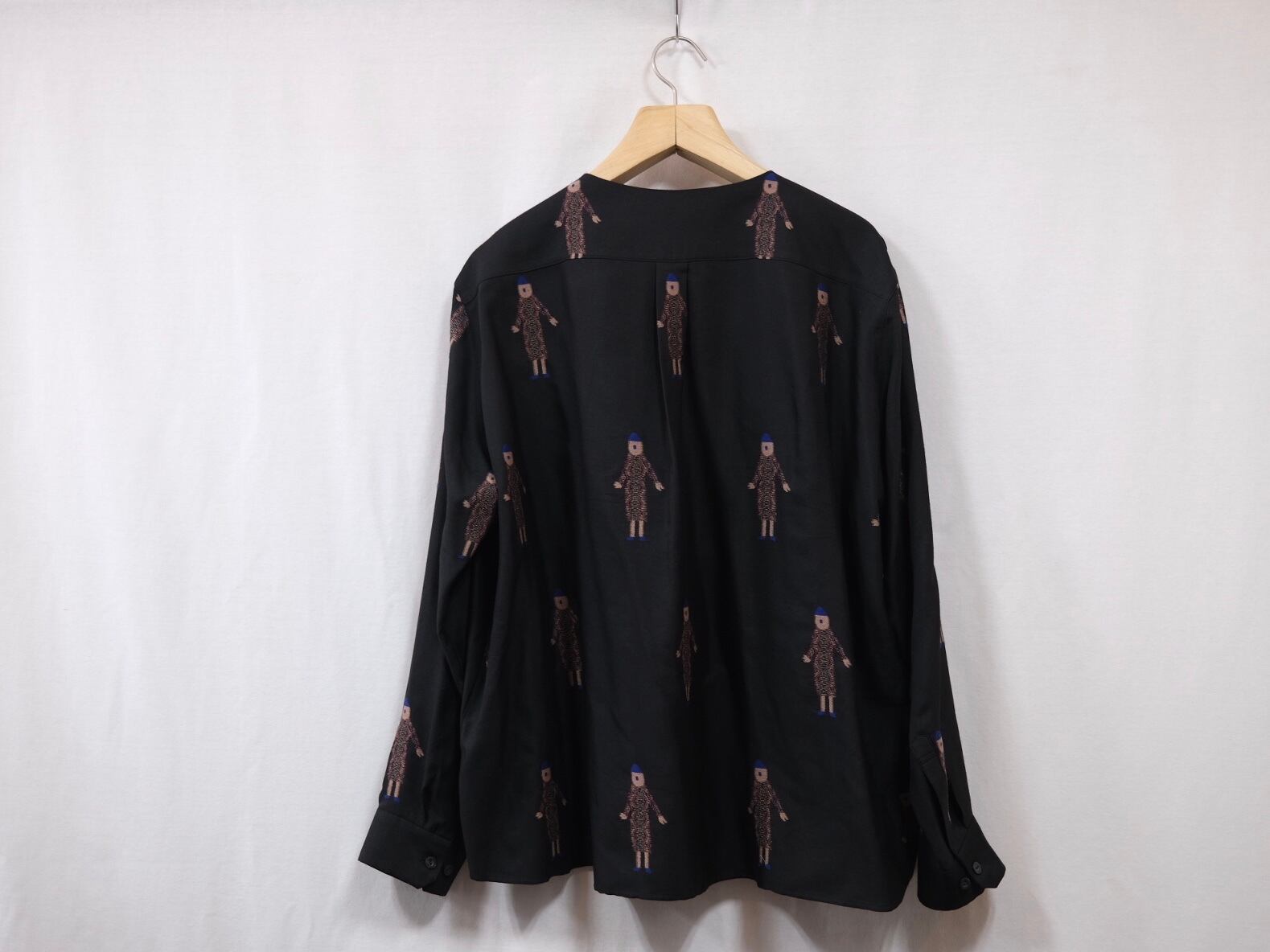 Ka na ta”classic human shirt blue” | Lapel online store