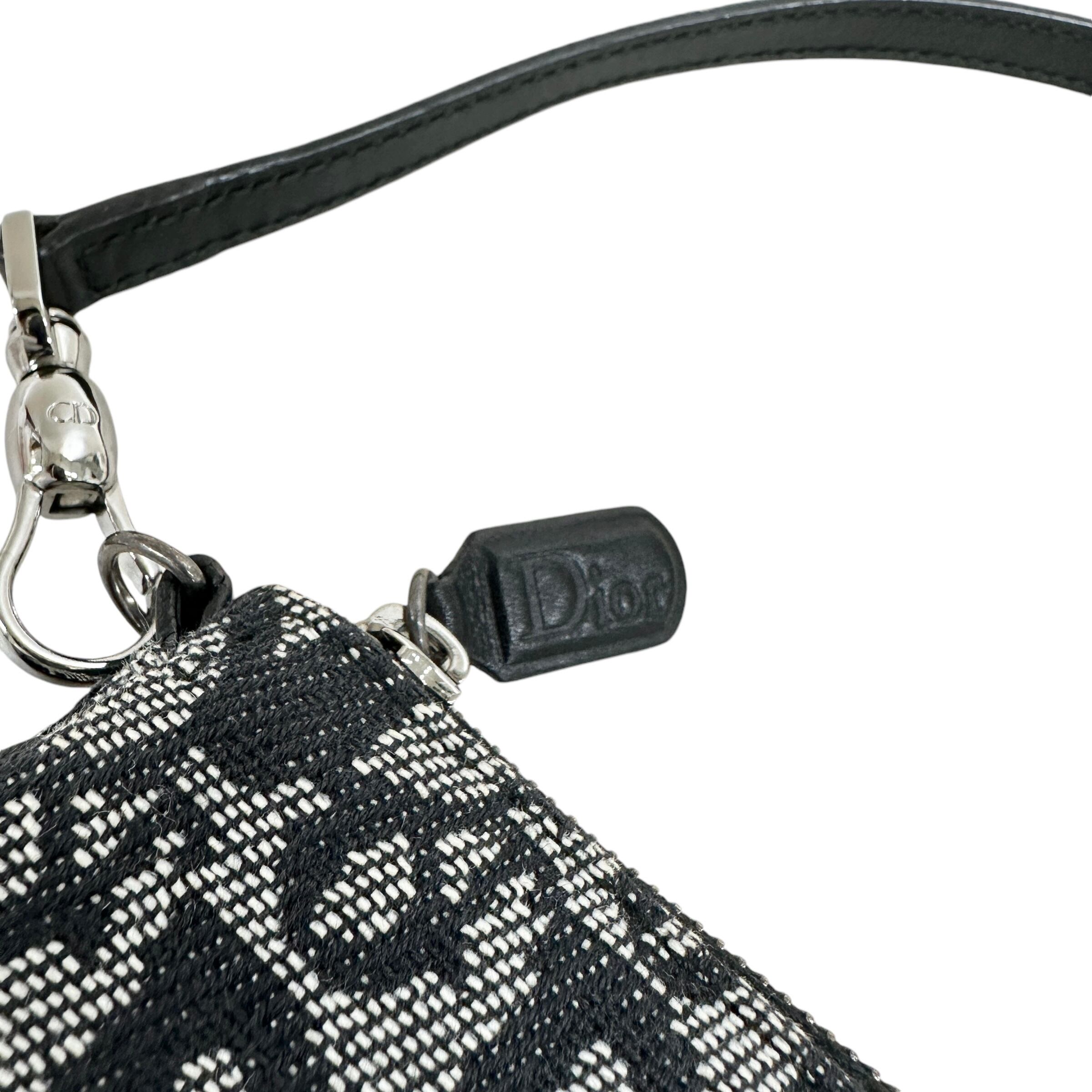 Christian Dior ディオール トロッター サドルバッグ ブラック Christian Dior ディオール トロッター サドルバッグ ブラック