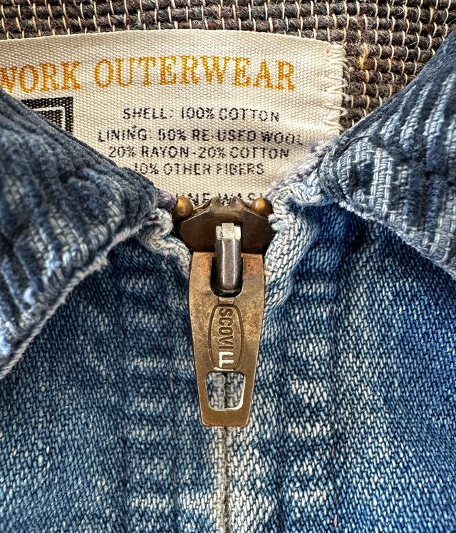 -Sears- Vintage 60-70s Denim Work Jacket