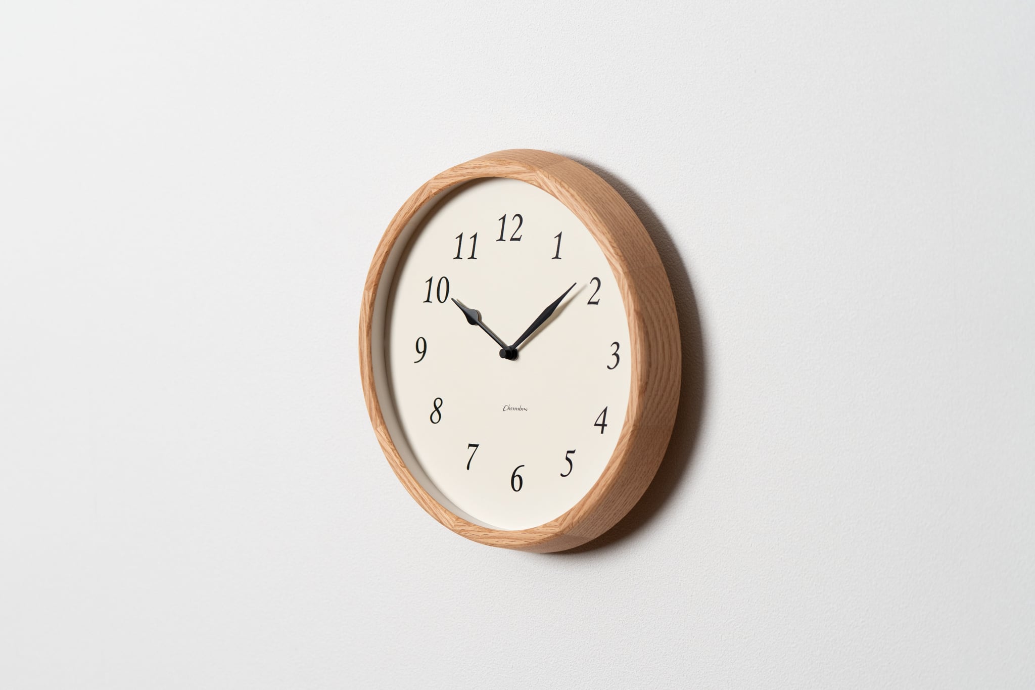 電波時計 Clair CLOCK OAK -renewal- | シャンブル【CHAMBRE】by