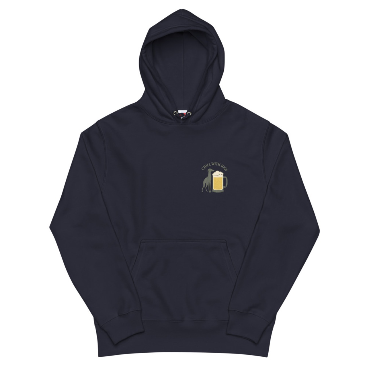 CHILL WITH IGGY ユニセックスプルオーバー パーカー A0229