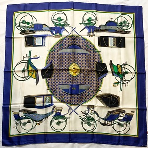 HERMES carre90 “les voitures a transformation”