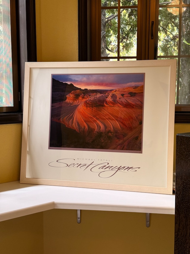 Michael Fatali “Secret Canyons” Poster 1996