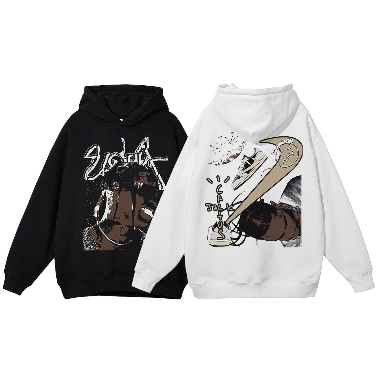 VINTAGE ストリート Travis Scott パーカー/スウェット T1144