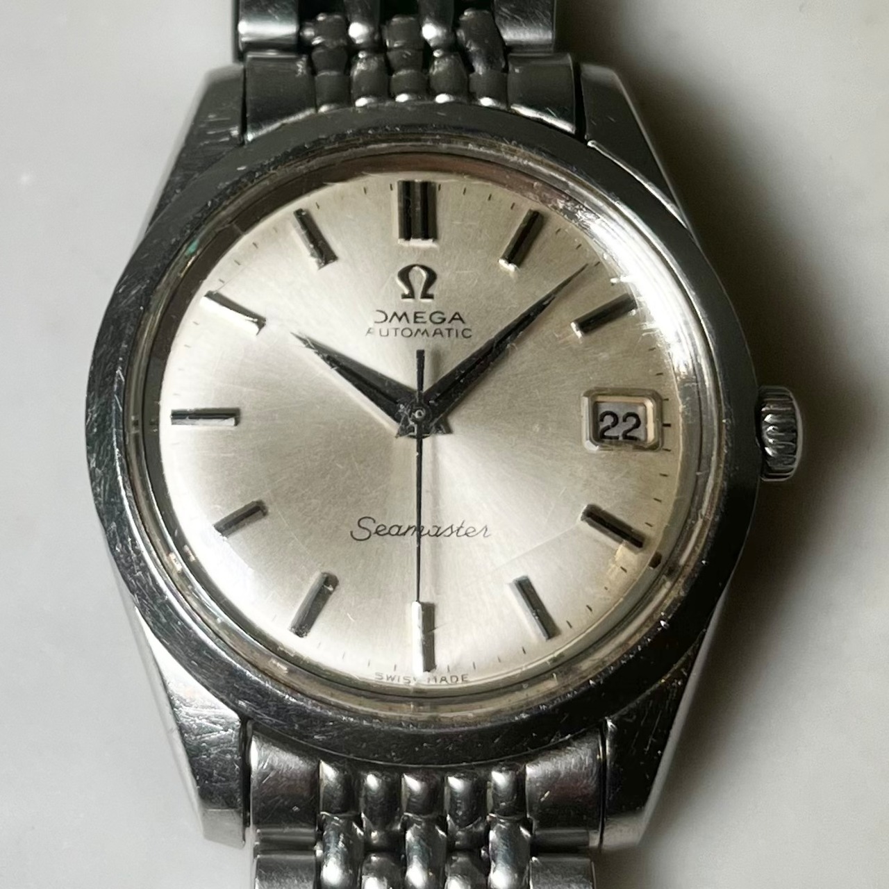 vintage OMEGA automatic watch " seamaster "