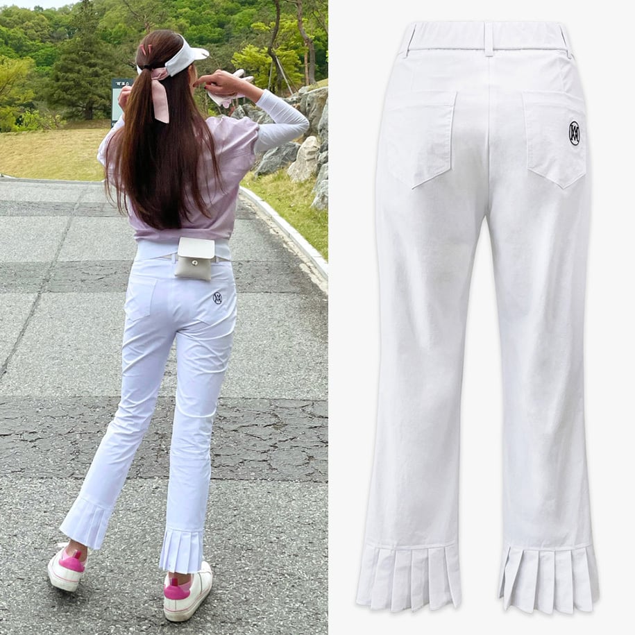 裾プリーツパンツ (大きいサイズあり) | Festa Golf