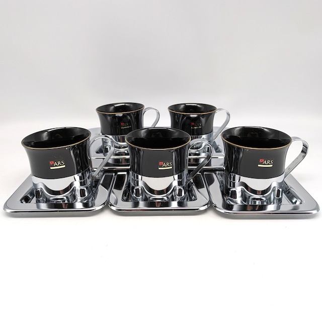 ARS・コーヒーカップ・ソーサー・オードブルトレー・No.240329-05・梱包サイズ80