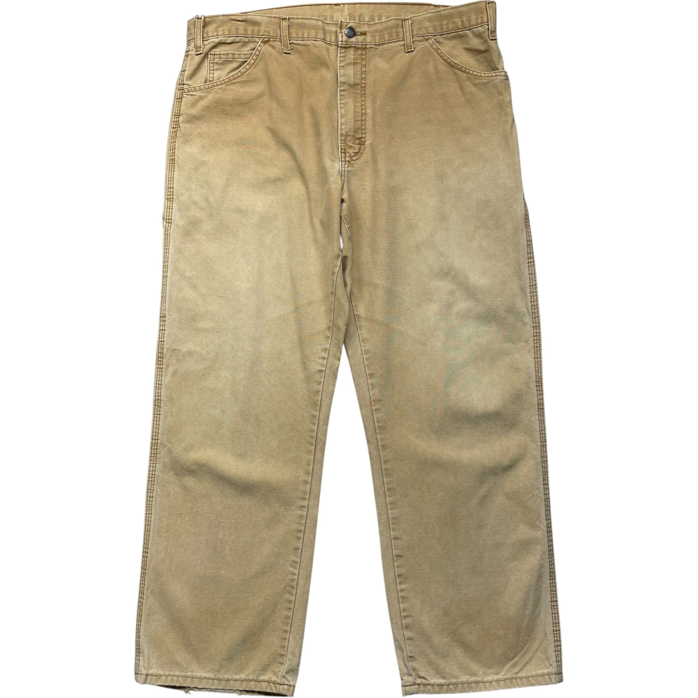 《実寸W39L30》Dickies ディッキーズ ペインターパンツ ワークパンツ ベージュ no.9028