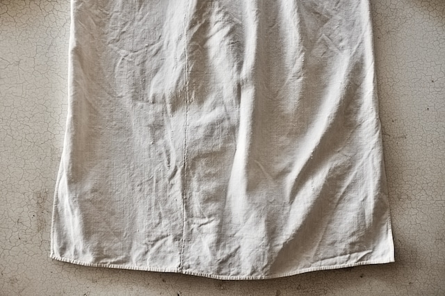 1900s フランス 清貧の画家へ 手織りリネンによるグランパシャツ アンティーク