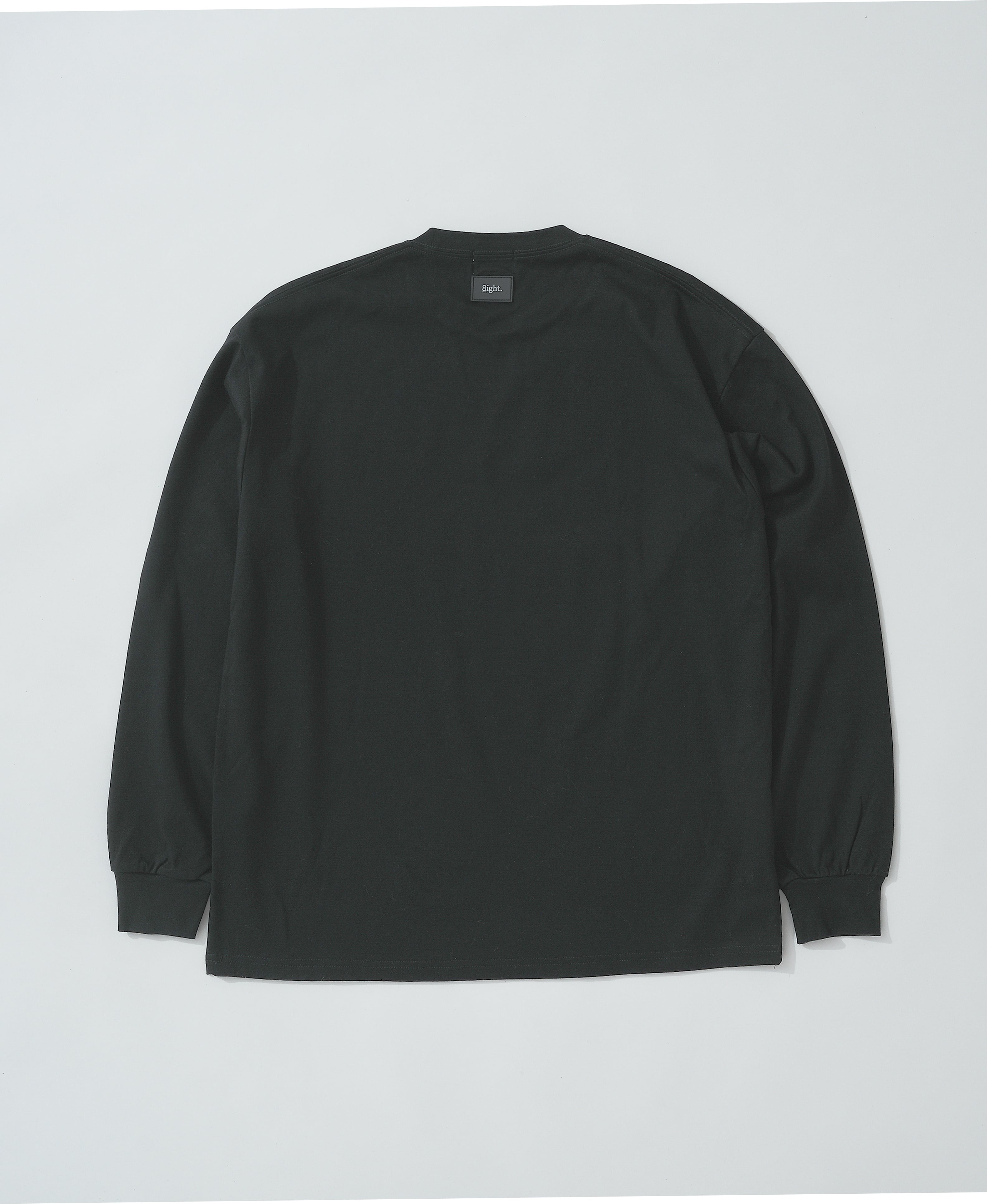 トップス 8e greedy 8 long sleeve t-shits black 8ight. Long Sleeve T-shirt BLACK | 8ight.