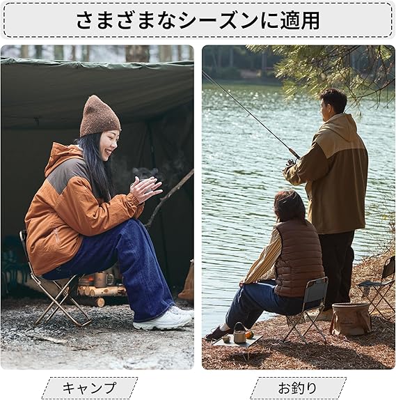 Naturehike直営店 アウトドアチェア 折りたたみ椅子 背もたれ 超軽量