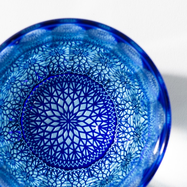 【2020年藤巻百貨店賞 受賞作品】太陽の花（金赤×プラセオ）ぐい呑