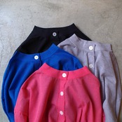 one f Sheer Cardigan PINK 再入荷
