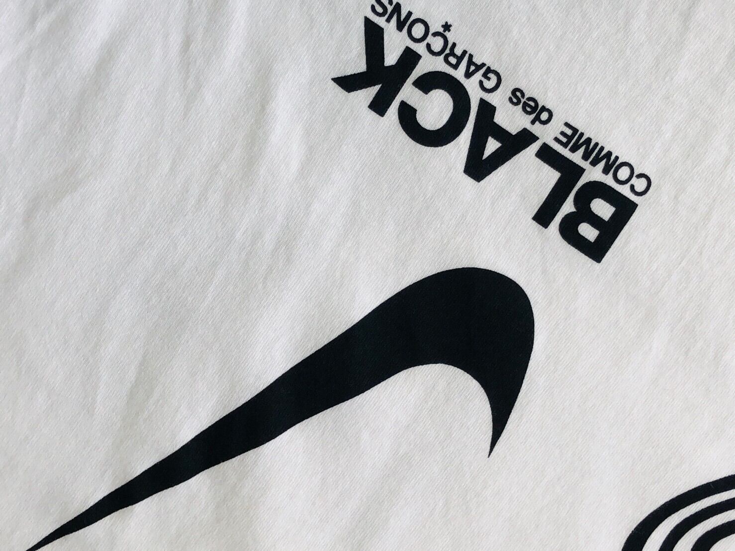 NIKE × BLACK COMME des GARCONS BRS LOGO TEE WHITE XXL 40JH8002 | BRAND  BUYERS OSAKA