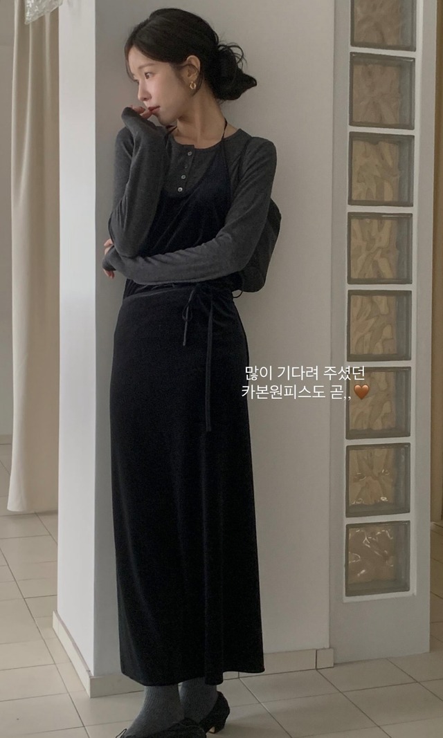 (予約) miel / Trip button T-shirts 5color