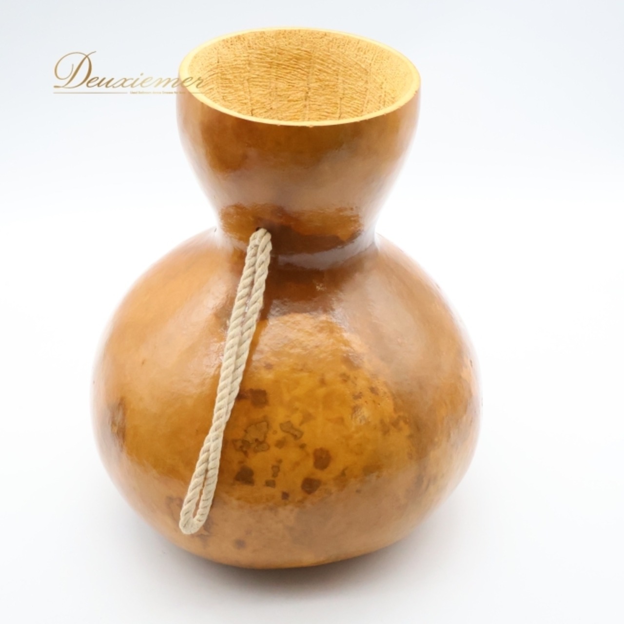 フラダンス イプ ひょうたん 楽器 小物 小道具 ベージュ系 民族舞踊 民族楽器 袋付き ハワイアン タヒチアン ダンス 練習 舞台 発表会 イベント フラダンス用品 イプ楽器 ハワイ文化 タヒチ文化 伝統楽器 ダンスイベント おしゃれ