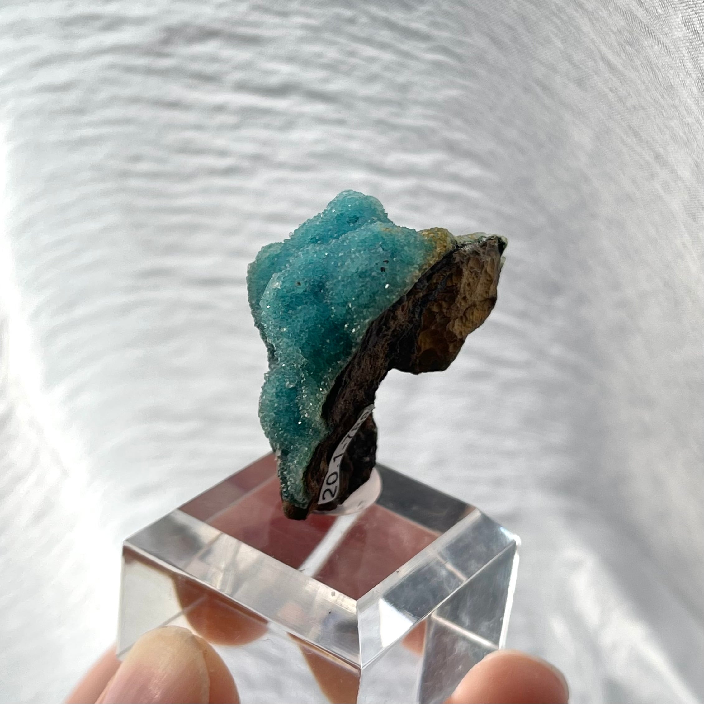 クリソコラ / クォーツ【Quartz on Chrysocolla】アメリカ産 | PEANUTS