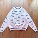 90s ONEITA   SHIP putterned all over print  Sweat shirt  Size X-LARGE