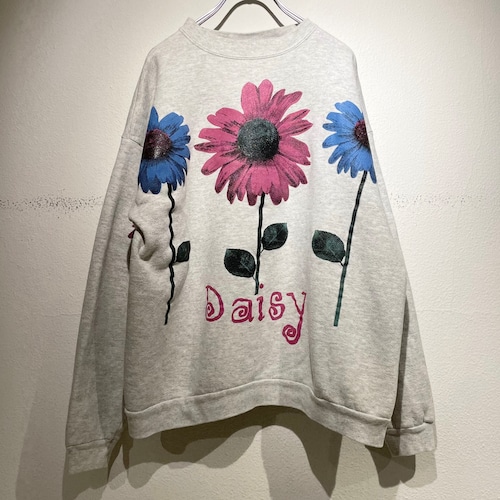 used flower print sweat