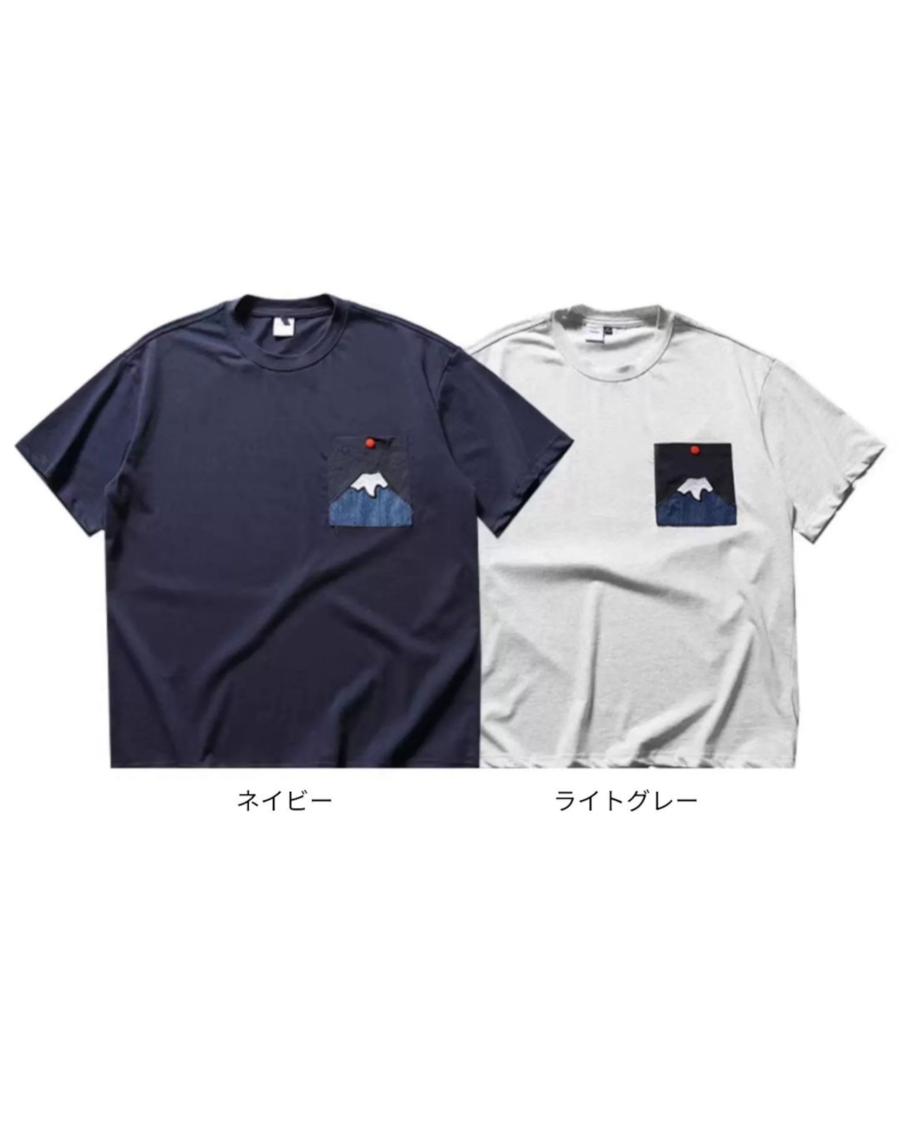 パッチポケット半袖Tシャツ S0523