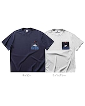 パッチポケット半袖Tシャツ S0523