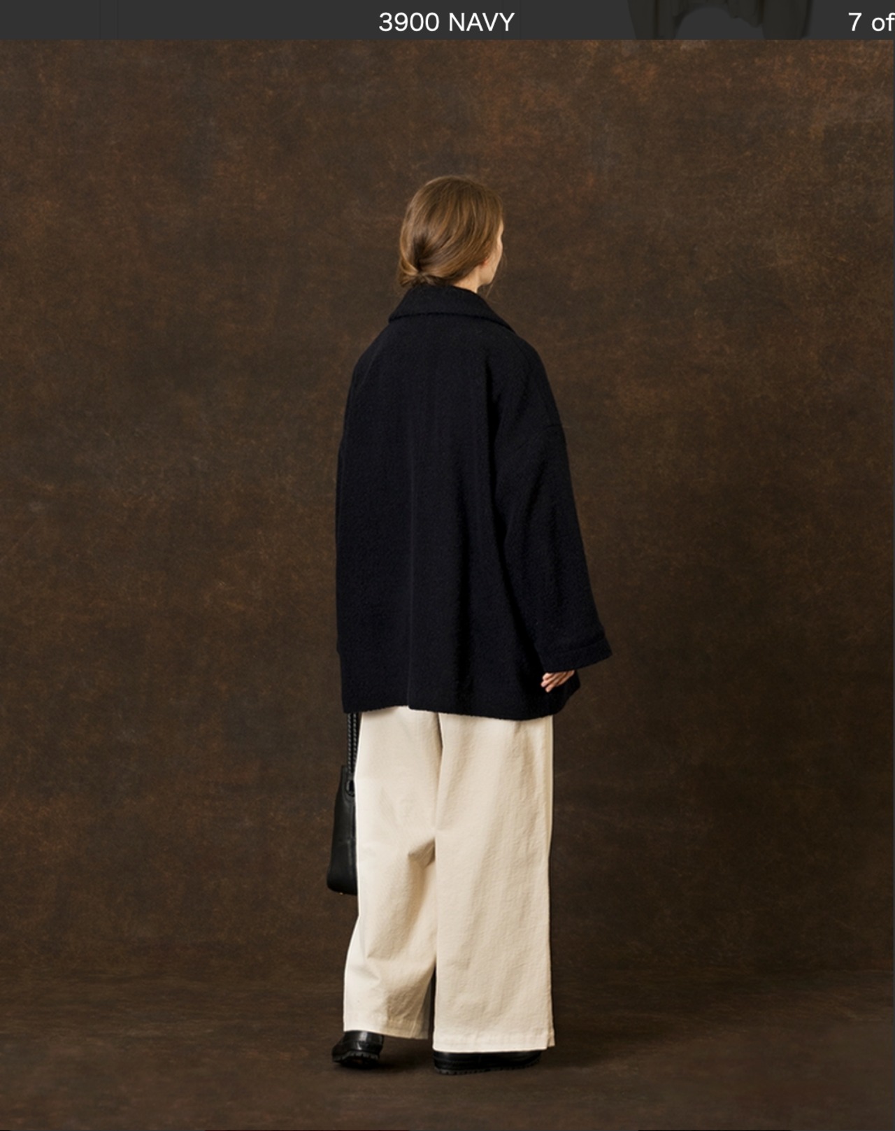 11月中旬入荷予定:maison de soil(メゾンドソイル)JNMDS2451RECYCLE BOA WOOL DOUBLE OVER COAT